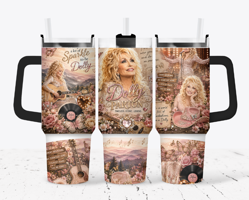 Dolly tribute tumbler