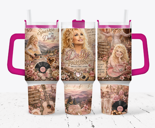 Dolly tribute tumbler