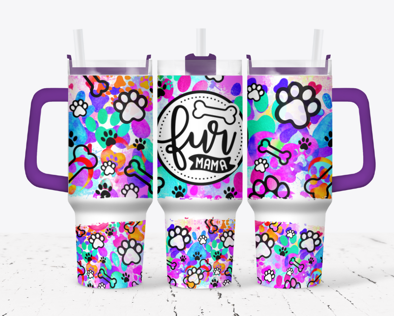 Fur Mama colorful