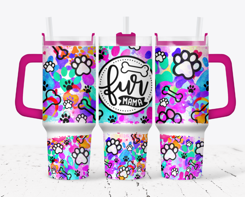 Fur Mama colorful