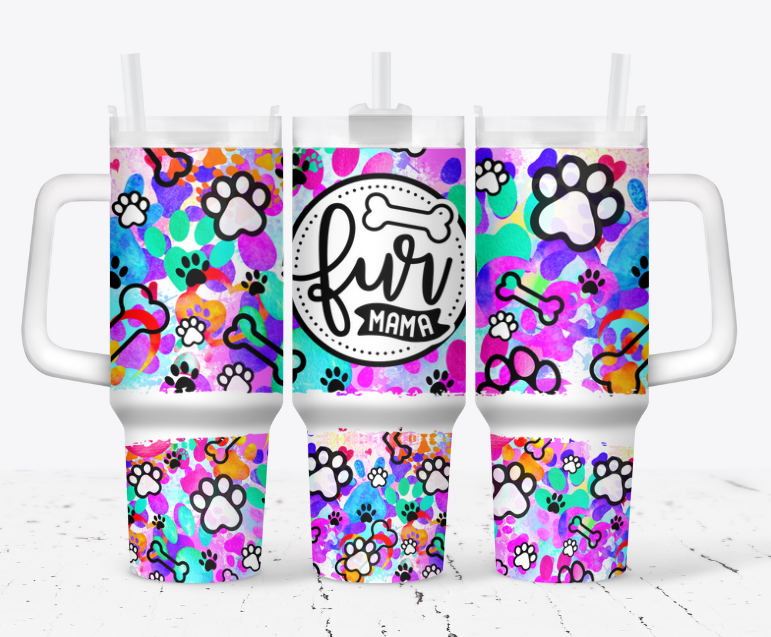 Fur Mama colorful