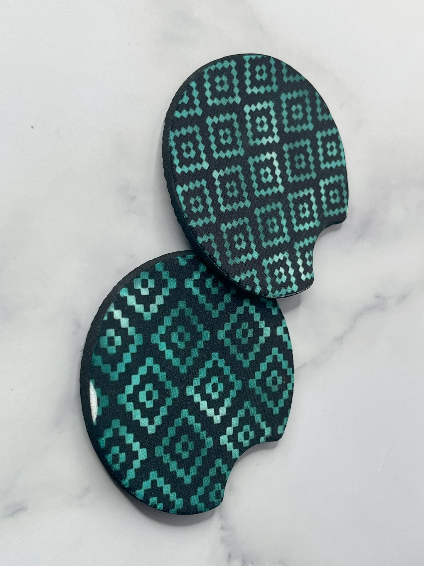Teal Aztec